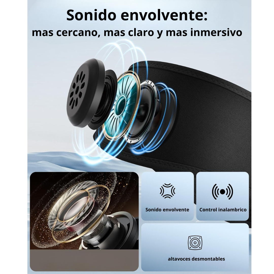 diadema elastica con bluetooth